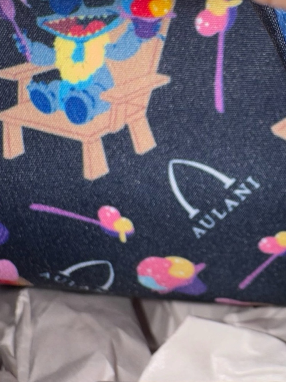 Loungefly Aulani Stitch Scented Backpack with Shave Ice Pocket - Picture 3 of 3